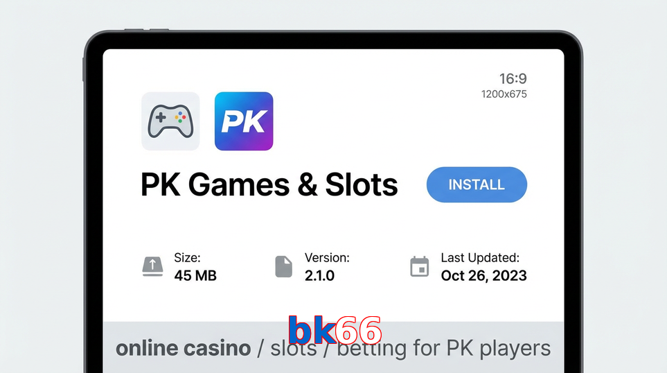 Game list for Bk66 gameapk section