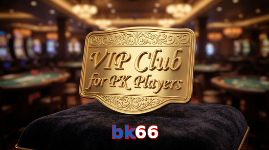 Main screen of Bk66 vip page for PK players